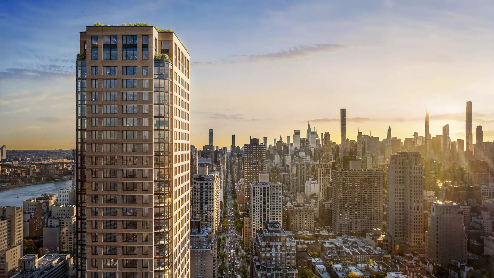 Skyline View Strathmore NYC luxury apartments on the upper east side